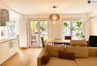 Stark reduziert! Charmante 3-Zimmer-Wohnung mit Urlaubsfeeling – eigener Garten &amp; zwei Balkone in Währinger Toplage