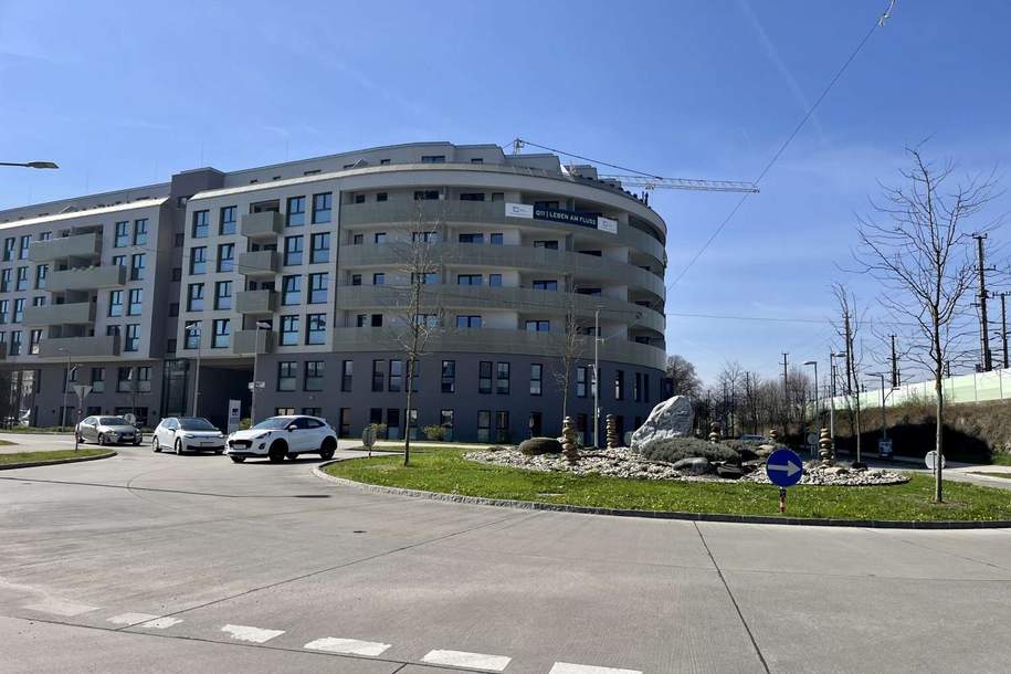 Q11 Leben am Fluss - 2-Zimmer-Wohnung mit schöner Freifläche!, Wohnung-miete, 1.099,00,€, 3100 Sankt Pölten(Stadt)