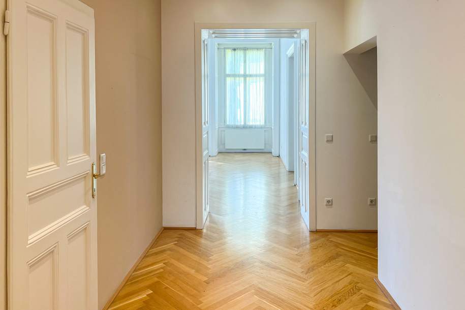 Elegantes Altbau-Ambiente – 4-Zimmer-Wohnung beim Naschmarkt, Wohnung-kauf, 1.120.000,€, 1060 Wien 6., Mariahilf
