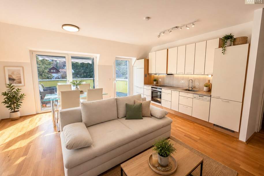 Sonnige 2-Zimmer-Wohnung mit Balkon in begehrter Lage von Klosterneuburg, Wohnung-kauf, 229.000,€, 3400 Tulln