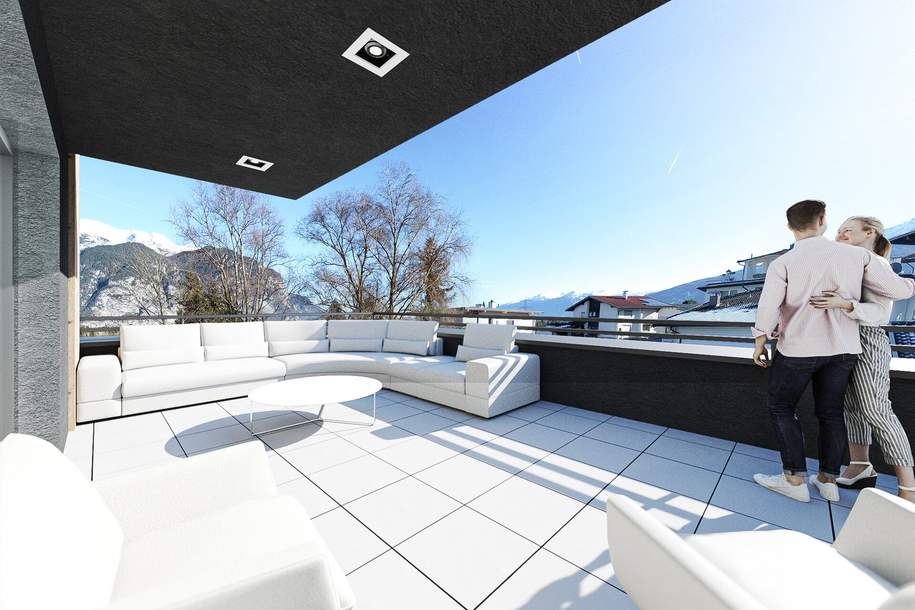 Neubau Dachgeschossjuwel mit Panoramablick, 4 Zimmern und großzügiger Terrasse in Oberperfuss!, Wohnung-kauf, 963.253,€, 6173 Innsbruck-Land