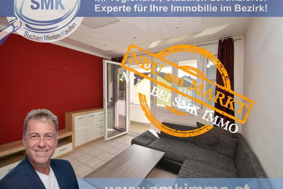 Helle Wohnung mit Loggia, im Grünen und doch nah am Zentrum!, Wohnung-kauf, 127.000,€, 3830 Waidhofen an der Thaya