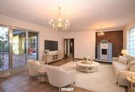 Licht, Luft und Freiheit: Bungalow mit großem 1.622 m2 Garten und Pool