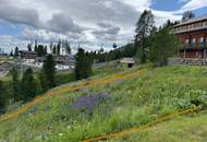 Turracher Höhe - Ein Grundstück mit Seltenheitswert – ideal für eine hochwertige touristische Entwicklung. Baugrundstück für eine Apartmentanlage - DIREKT bei der Piste und der Talstation "Panoramabahn"