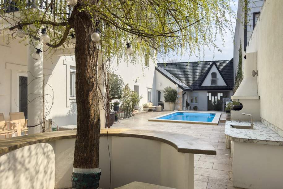 IHRE FINCA 30 MINUTEN VOR WIEN - Wer hier lebt, hat das ganze Jahr Urlaub!, Haus-kauf, 1.290.000,€, 2011 Korneuburg