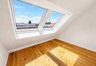 Penthouse über den Dächern Wiens – Maisonette mit Panoramablick in U-Bahn Nähe! Balkon und Terrasse!