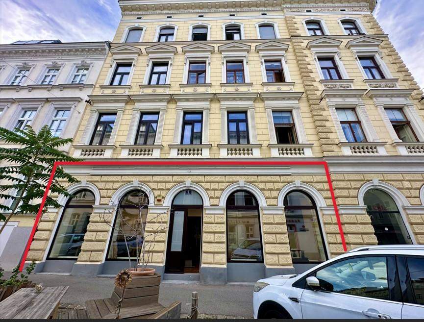 Repräsentatives Erdgeschoss-Geschäftslokal – hell, großzügig & vielseitig nutzbar!