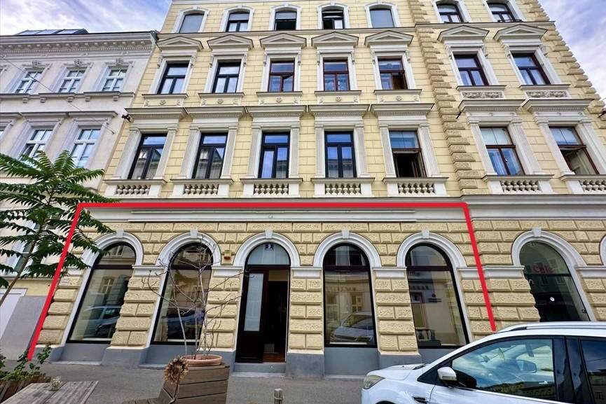 Repräsentatives Erdgeschoss-Geschäftslokal – hell, großzügig &amp; vielseitig nutzbar!, Gewerbeobjekt-kauf, 345.000,€, 1180 Wien 18., Währing