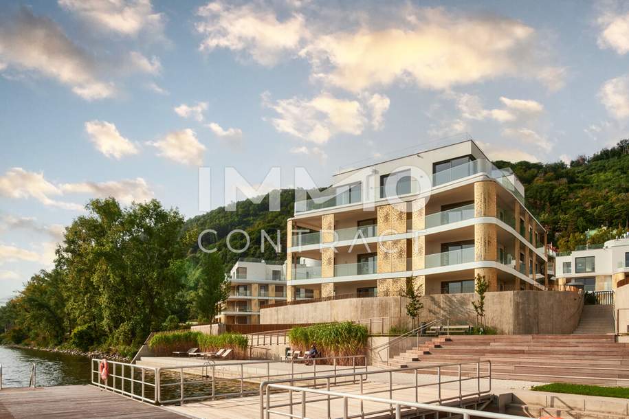 Penthouse der Extraklasse! Luxus pur direkt am Wasser mit 234m² Dachterrasse!, Wohnung-kauf, 3.000.000,€, 1190 Wien 19., Döbling