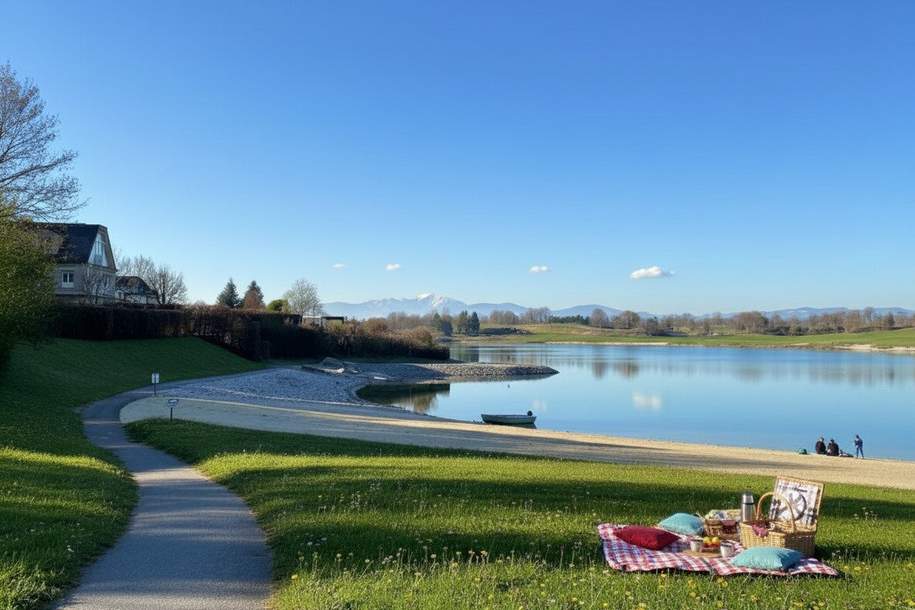 FONTANA | privaten Badesee | Villenviertel | Golfen, Tennis, Fine Dining u.v.m. I inkl. Garagenplatz, Wohnung-kauf, 449.000,€, 2522 Baden