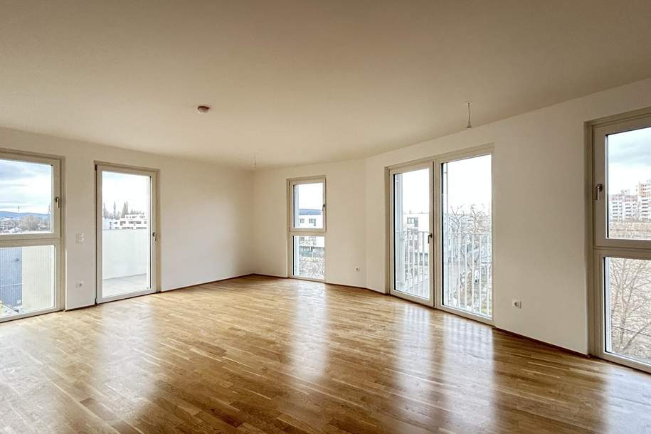Ihr neues Zuhause: 3-Zimmer-Neubau mit Balkon – Erstbezug & provisionsfrei, Wohnung-kauf, 399.000,€, 1210 Wien 21., Floridsdorf