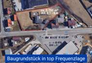 Bauträger-Grundstück (WA 0,2-0,4) in 1A Frequenzlage