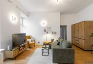 Zentral begehbare lichtdurchflutete 3-Zimmer-Altbauwohnung | 2 Bäder | nahe Rennweg
