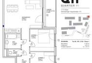 Q11 Leben in Simmering - Schöne 3-Zimmer-Wohnung mit Loggia und Deckenkühlung!