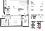 Helle 2-Zimmer-Wohnung mit Loggia in der Koloniestraße!