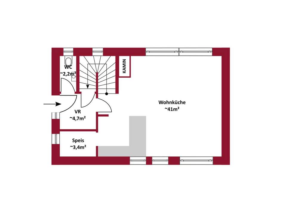Baugenehmigtes Grundstück in 1220 Wien – Einfamilienhaus mit Keller, Garten & Dachterrasse sofort realisierbar