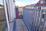 AM SPITZ-NÄHE, gepflegte 36 m2 Neubau mit 4 m2 Balkon, 2 Zimmer, Komplettküche, Wannenbad, Parketten, Garagenplatz möglich, Leopold-Ferstl-Gasse