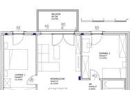 Q11 Leben in Simmering - Moderne Balkonwohnung mit 3 Zimmern und Deckenkühlung!