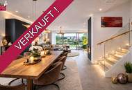 Möbliertes Designer-Doppelhaus mit Spa &amp; Pool nahe Wien