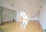 Blick über Wien auf das Riesenrad: Klimatisierte 4-Zimmer-Wohnung mit 2 großen Terrassen