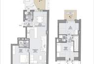 Am Kutschkermarkt | Außergewöhnliche 4-Zimmer-Dachgeschoßwohnung mit 2 Terrassen