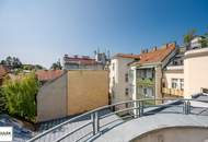 ** Top gepflegte 4 Zimmer Dachgeschoss Wohnung mit Alleinutzung 3er hofseitigen Terrassen - Maisonette Wohnung - Nähe Bahnhof Gersthof ** ab sofort **