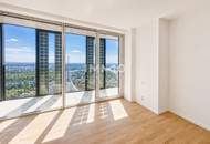 44. Etage mit 39m2 Loggia: Erstbezug - Hoch oben mit Weitblick: DC2 Tower