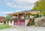 Saniertes Landhaus in Einzellage mit 6.961 m² Grund, Wirtschaftsgebäuden und Werkstätten