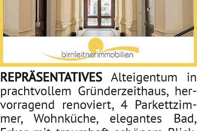 REPRÄSENTATIVES Alteigentum in prachtvollem Gründerzeithaus, hervorragend renoviert, 4 Parkettzimmer, Wohnung-kauf, 1010 Wien 1., Innere Stadt