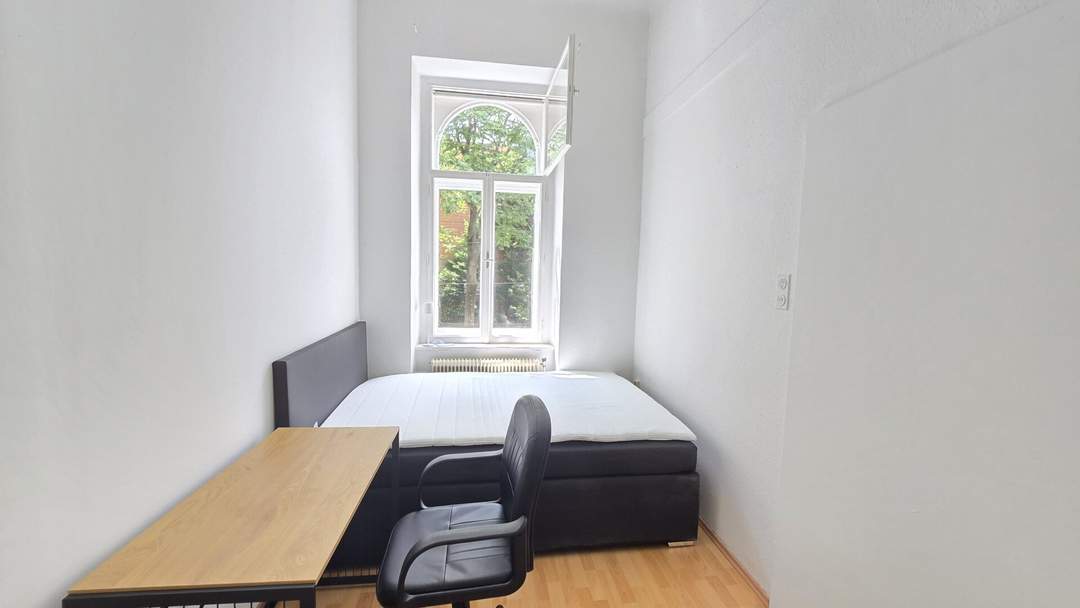 Studentenzimmer, Vollmöbliert, U4/U6 All-inclusive Miete in 2er WG