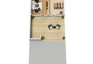 „Wohnen im Grünen – Stilvolle Gartenwohnung in bester Lage von Salzburg-Aigen mit zwei Gärten“