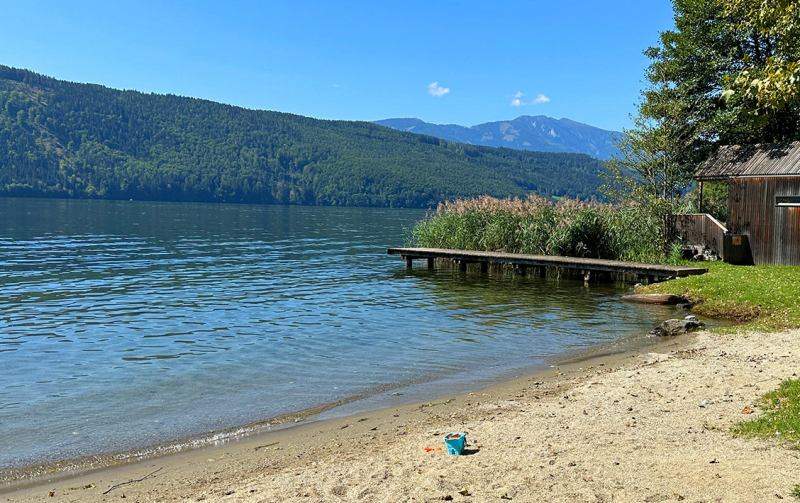 Neubauwohnung mit direktem Seezugang am Millstätter See