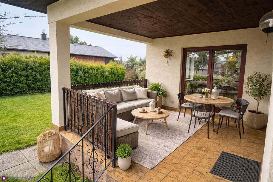 MIETKAUF! Nostalgie pur- gemütliches Wohnen nahe Mühlwasser!, Haus-miete, 1.650,00,€, 1220 Wien 22., Donaustadt