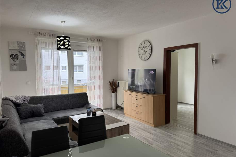 Charmante 3-Zimmer Wohnung in gepflegtem Haus mit Loggia in der Nähe von Graz, Wohnung-kauf, 90.000,€, 8572 Voitsberg