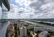 "Traumhafte Wohnung im 26. Stock mit Loggia - UNO City - Reichsbrücke - Donauinsel"