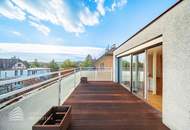 Leben über den Dächern Wiens: 110 m²-Terrassenwohnung mit Dachterrasse, Weitblick & Lift bis in die Wohnung – perfekt für WGs