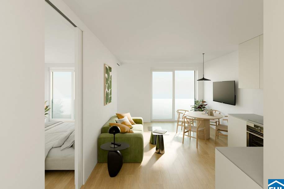 Stilvolle Erstbezugswohnung an der U3- Hütteldorfer Straße!, Wohnung-miete, 959,00,€, 1140 Wien 14., Penzing