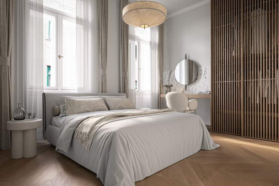 PRUNKSTÜCK: Altbauwohnung, stilvoll saniert – Perfekt für gehobene Ansprüche!, Wohnung-kauf, 349.000,€, 1090 Wien 9., Alsergrund