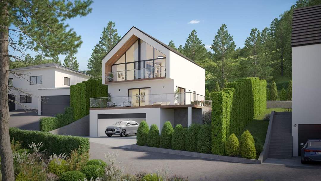 Ihr neues Zuhause am Attersee – Neubau-Einfamilienhaus mit Wohlfühlklima in Schörfling