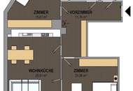 Belagsfertige 3-Zimmer Wohnung in Toplage, Nähe Stephansplatz