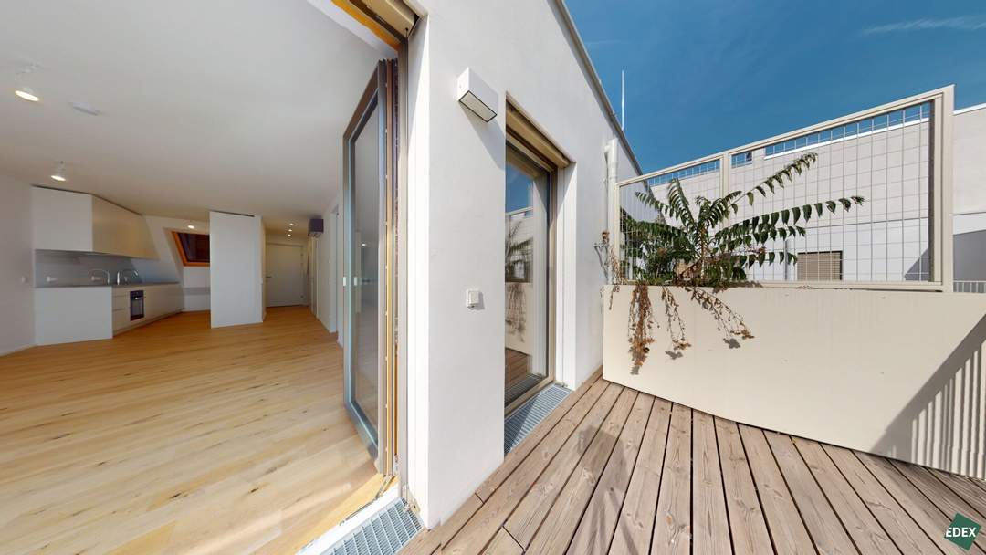 ERSTBEZUG | Chic, urban, neu: 2-Zimmer-Wohnung mit Balkon &amp; Klimaanlage