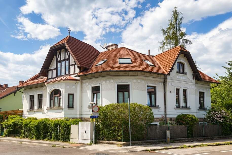 Repräsentative Altbauvillenetage! Zentrumsnah in der ruhigen Rechenfeld-Siedlung, Wohnung-miete, 1.875,01,€, 3002 Sankt Pölten(Land)
