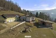Herrliches Anwesen in traumhafter Alleinlage: Modernes Wohnhaus mit Landwirtschaft und vielseitigen Nutzungsmöglichkeiten