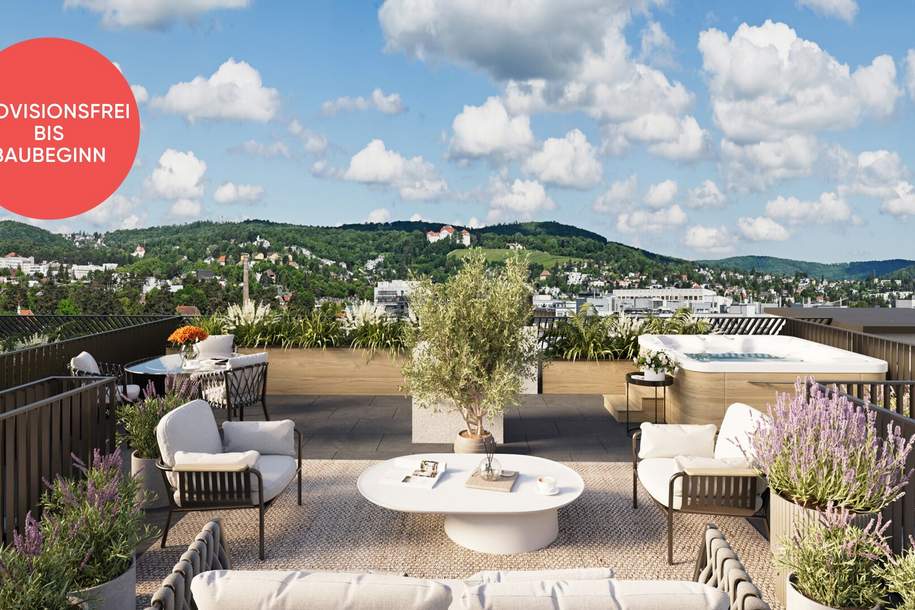 Dachtraum mit 60 m² Terrasse - stylisch & sonnig! | PROVISIONSFREI BIS BAUBEGINN, Wohnung-kauf, 976.000,€, 1160 Wien 16., Ottakring