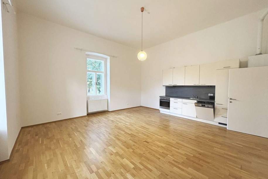 Helle 2-Zimmerwohnung mit idyllischem Gemeinschaftsgarten nähe Stadtpark!, Wohnung-miete, 771,42,€, 3500 Krems an der Donau(Stadt)