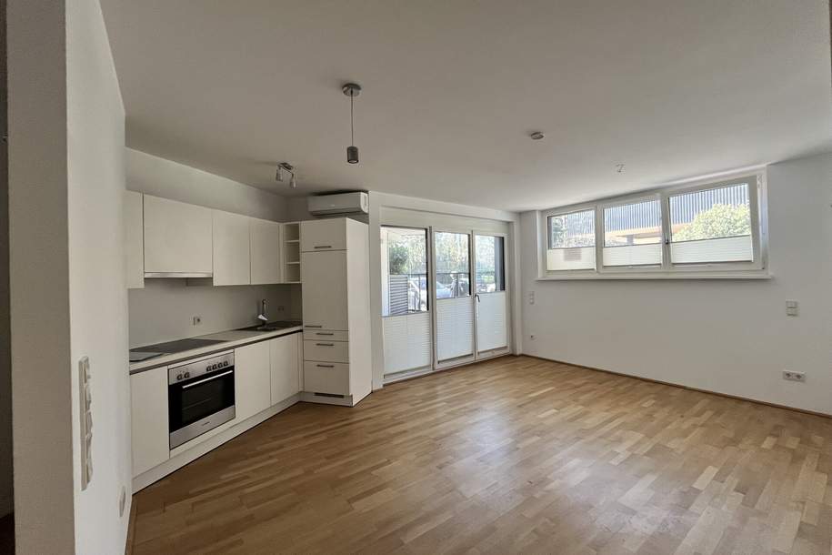 Erdgeschoß-Wohnung mit Loggia inkl. TG-Stellplatz, Wohnung-kauf, 285.000,€, 1230 Wien 23., Liesing