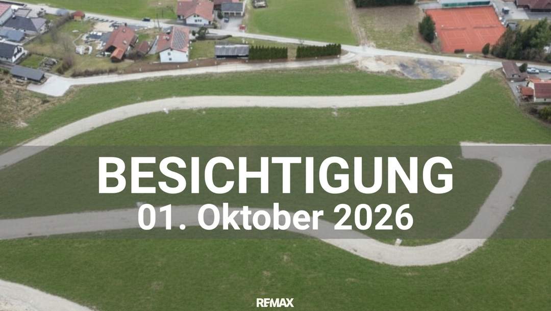 Attraktives Baugrundstück in sonniger Lage – voll aufgeschlossen