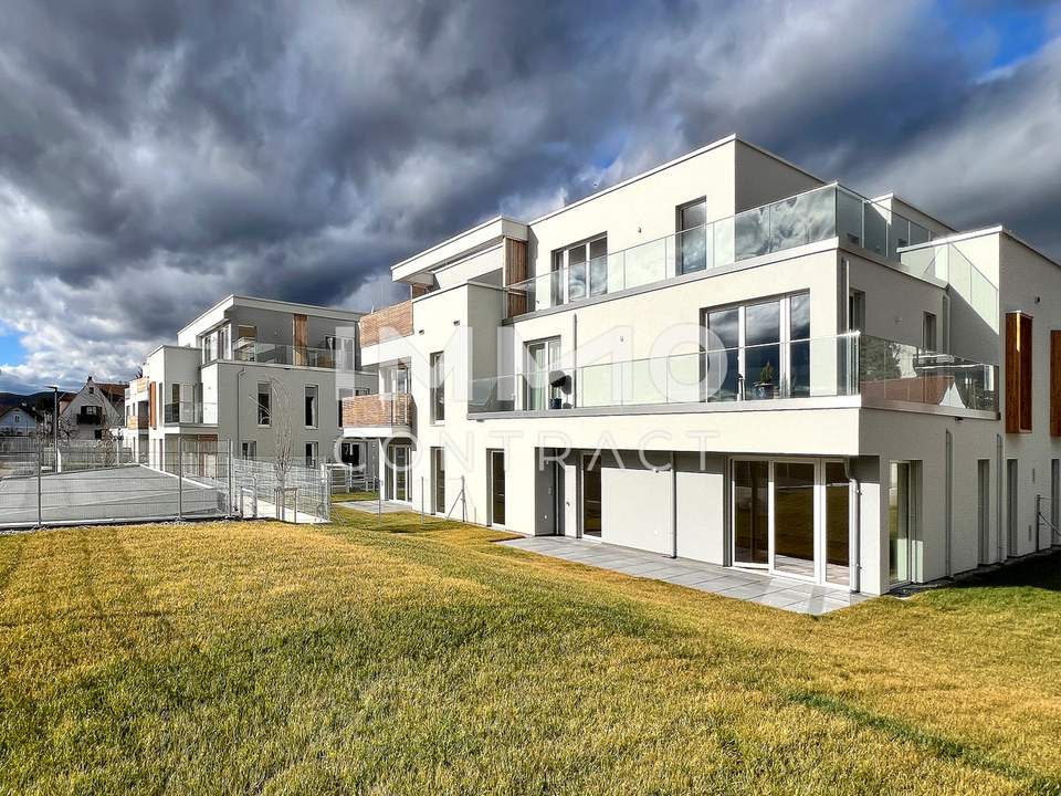 KREMSER WOHNDOMIZIL 4Zi- 97qm- Gartenwohnung, 2Bäder, Lift, Tiefgarage, in beliebter Grünruhelage