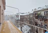 ERSTBEZUG nach Sanierung: 3-Zimmerwohnung mit 16 m² Balkon Nähe Naschmarkt