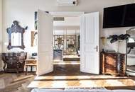 THE ESSENCE OF VIENNA - Das exklusive Altbaujuwel am Naschmarkt – 167 m² zeitlose Eleganz, kuratierte Designkunst und Blick auf Wiens neuen Naschpark.